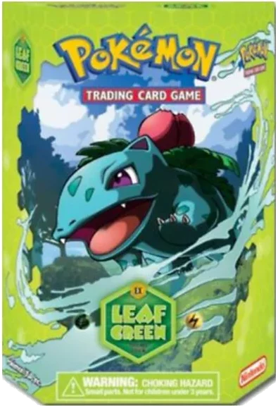 Deck de démarrage « LeafGreen » EX Rouge Feu & Vert Feuille