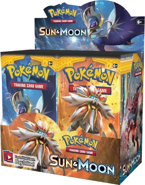 Display de 36 boosters Soleil et Lune