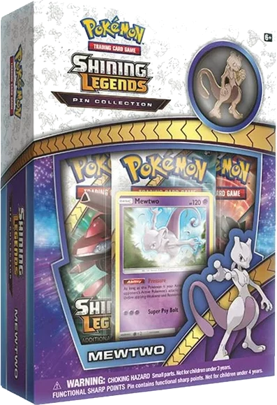 Coffret Collection avec pin’s Mewtwo Légendes Brillantes