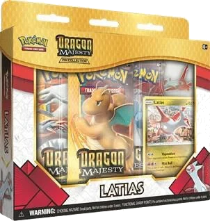 Coffret Collection avec pin’s Latias Majesté Des Dragons