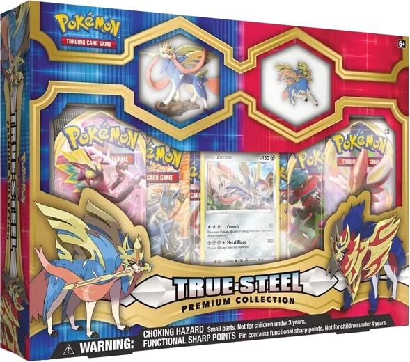 Coffret Collection Premium « True Steel Zacian » Ténèbres Embrasées