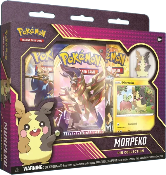 Coffret Collection avec pin’s Morpeko Épée et Bouclier