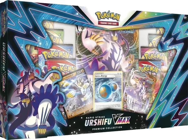 Coffret Collection Premium « Rapid Strike Urshifu-VMAX » Poing de Fusion
