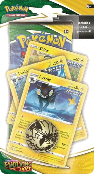 Blister Luxray Évolution Céleste