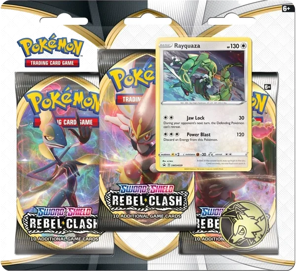 Tripack Rayquaza Clash des Rebelles