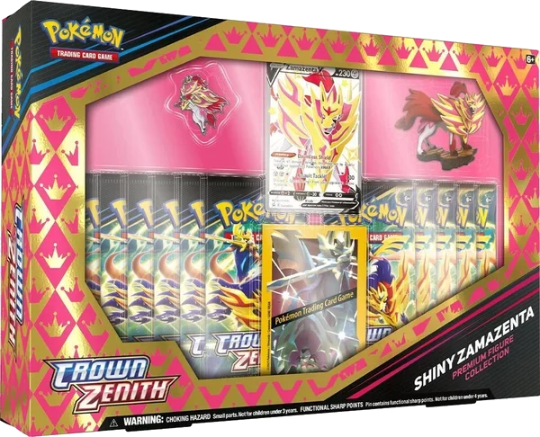 Coffret Collection avec figurine « Shiny Zamazenta Premium » Zénith Suprême