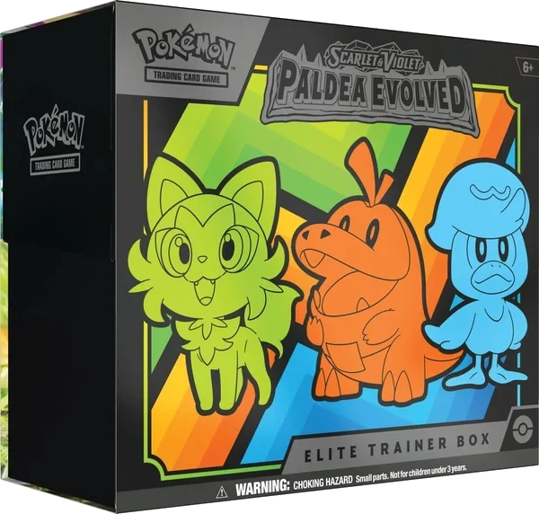 Coffret Dresseur d’élite Évolutions à Paldea