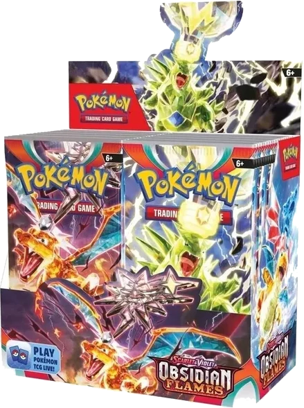 Display de 36 boosters Flammes Obsidiennes