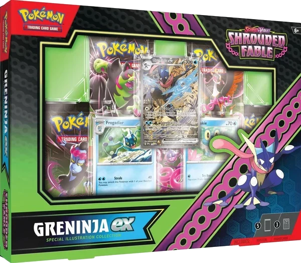 Collection Illustration « Greninja ex Special » Fable Nébuleuse