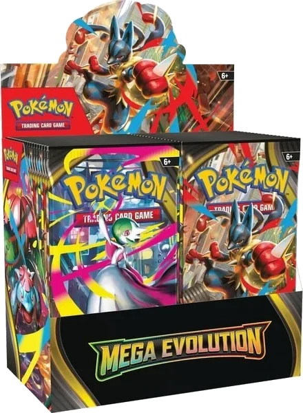Display de 36 boosters Méga-Évolution