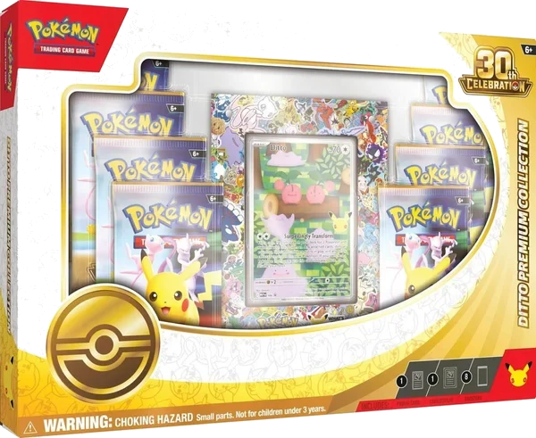 Coffret Collection Premium Métamorph Pokémon 30e Anniversaire