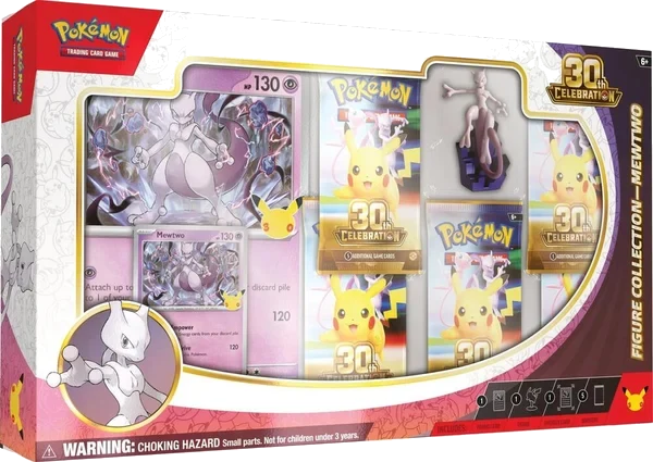 Coffret Collection avec figurine Mewtwo Pokémon 30e Anniversaire