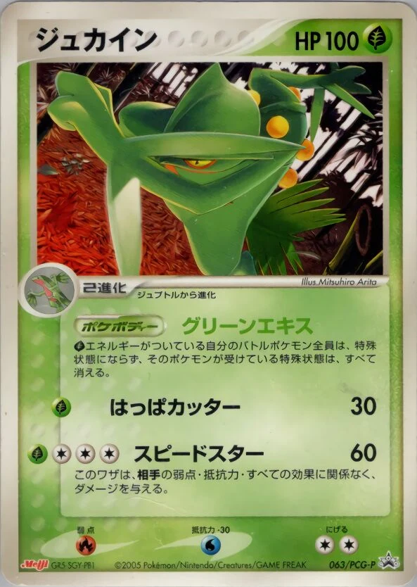 Carte Pokémon Jungko 063, extension PCG-P Promos (japonais)