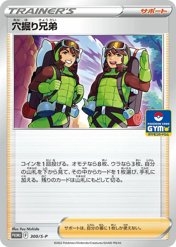 Carte Pokémon Trou Brothers 300, extension Shield (japonais)