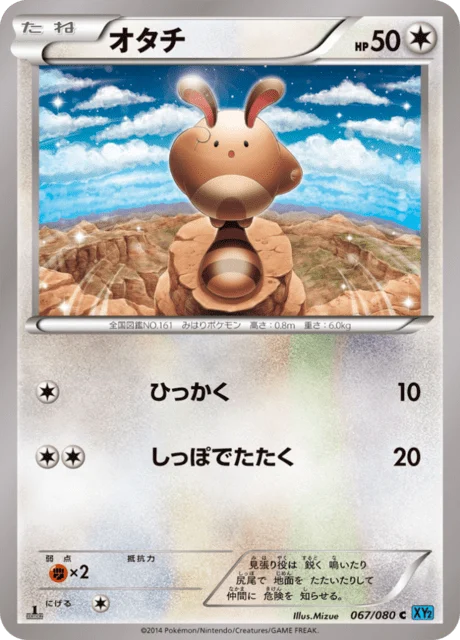 Carte Pokémon Fouinette 067, extension Wild Blaze (japonais)