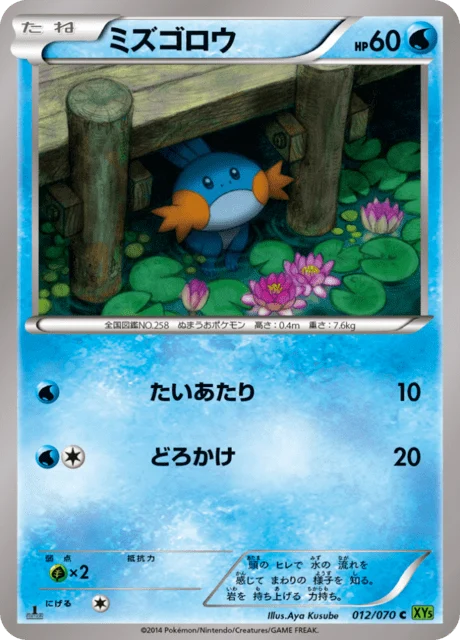 Carte Pokémon Gobou 012, extension Tidal Storm (japonais)