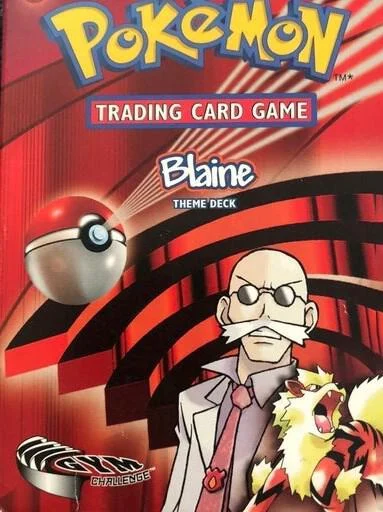 Deck de démarrage Blaine Gym Challenge