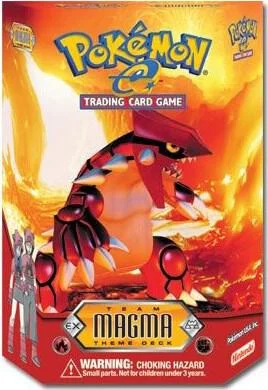 Deck de démarrage « Team Magma » EX Team Magma vs Team Aqua