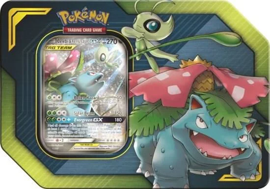 Pokébox Celebi et Florizarre-GX Duo de Choc