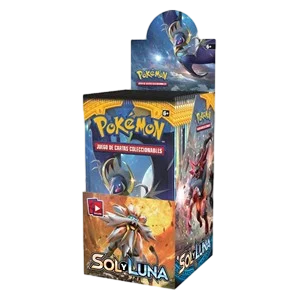 Présentoir de 18 boosters Soleil et Lune