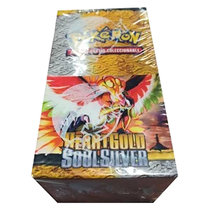 Présentoir de 18 boosters HeartGold SoulSilver