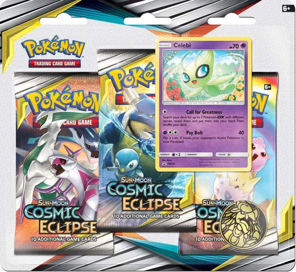 Tripack Celebi Éclipse Cosmique