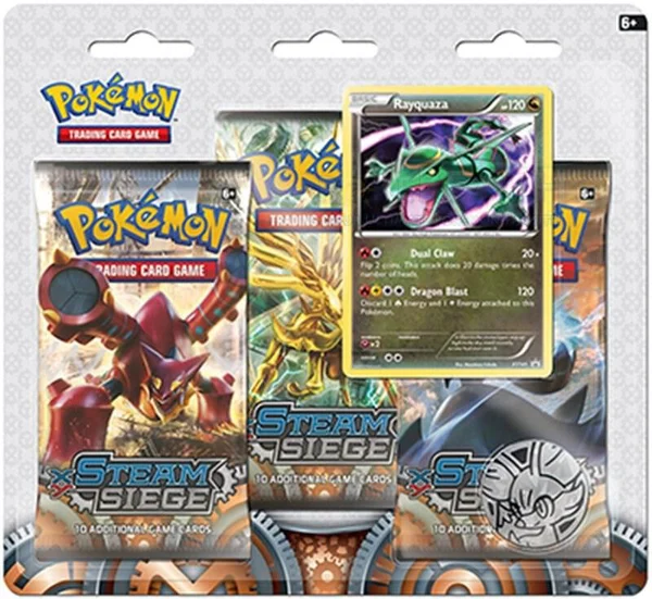 Tripack Rayquaza Offensive Vapeur