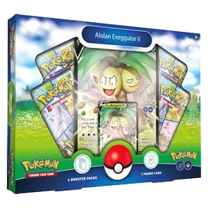 Coffret Collection « —Alolan Exeggutor-V » Pokémon GO