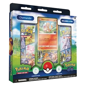 Coffret Collection avec pin’s Salamèche Pokémon GO