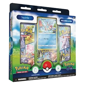 Coffret Collection avec pin’s Carapuce Pokémon GO