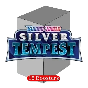 Présentoir de 18 boosters Tempête Argentée