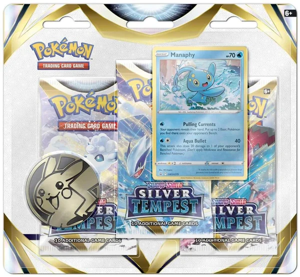 Tripack Manaphy Tempête Argentée