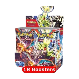 Présentoir de 18 boosters Flammes Obsidiennes