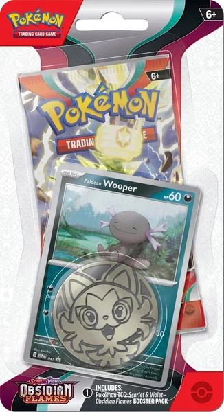Blister Axoloto de Paldea Flammes Obsidiennes