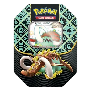Pokébox « Great Tusk-ex » Destinées de Paldea