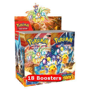 Présentoir de 18 boosters Étincelles Déferlantes