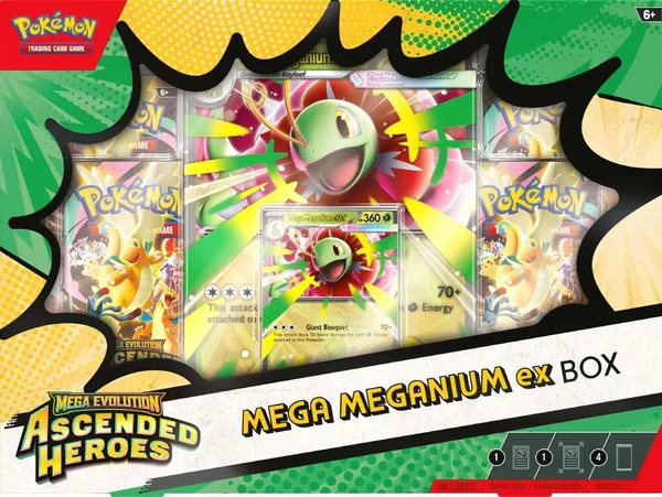 Coffret Méga-Meganium Héros Transcendants