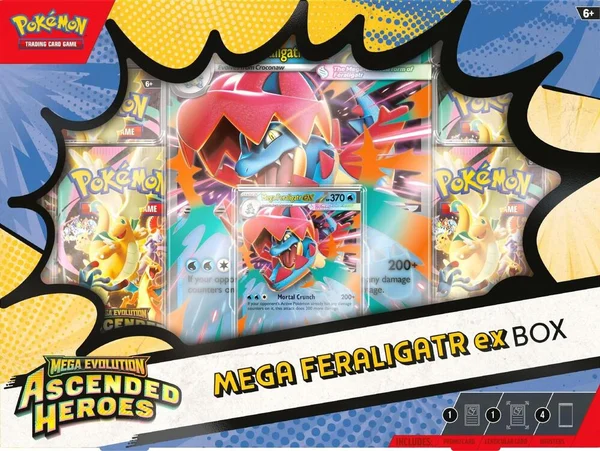 Coffret Méga-Aligatueur Héros Transcendants