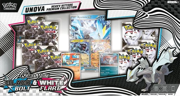 Coffret Collection Premium « Unova Heavy Hitters » Foudre Noire
