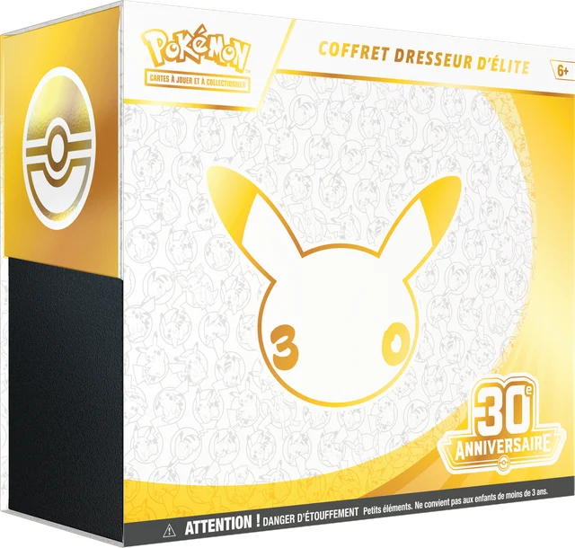 Coffret Dresseur d’élite Pokémon 30e Anniversaire