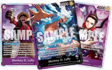 Logo de l’extension Deck violet/noir Monkey D. Luffy